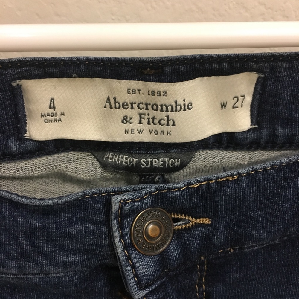 Abercrombie & Fitch blue jeggings